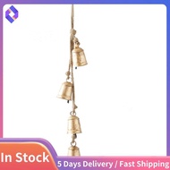 Rope Bells,Iron Pendants Wall Decorations,Bell-Shaped Straight Small Metal Cowbells,Christmas Bells