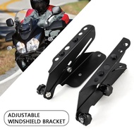For Suzuki Vstrom DL1000 V-strom DL650 DL 650 1000 Windscreen Adjusters CNC Windshield Bracket Winds