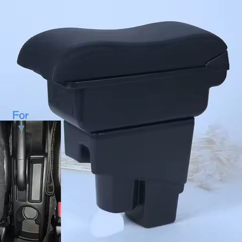 For Honda Jazz Armrest For Honda Fit Jazz 1 2003-2007 Car Armrest Box Retrofit Accessorie Car Storag