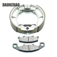 For Kawasaki Eliminator 400 1994-1995 ZL400 D1 D2 Motorcycle Front Brake Pads Rear Brake Shoe