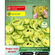 ✨【SL-Sugar Free Natural Bitter Gourd Crisps】✨ Sugar-Free Snacks/Healthy Vegetable Chips/Low-Calorie 
