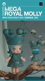 [罕見全新］MEGA ROYAL MOLLY 400% 梵高博物館·杏花 400