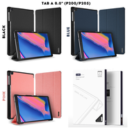 DUX DUCIS DOMO Leather PC TPU Smart Flip Case for Samsung Galaxy Tab A11 A9 S11 Ultra S10 Ultra S10