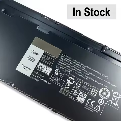 New E7240 Laptop Battery for DELL Latitude E7240 E7250 Serie VFV59 WD52H GVD76 KWFFN 7.6V 52WH 7000m