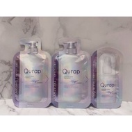 Qurap 波光覆膜修護洗潤髮&髮油 體驗組 10ml 3ml 🫧 美髮 洗髮精 護髮乳 髮油 保濕 潤髮 試用包