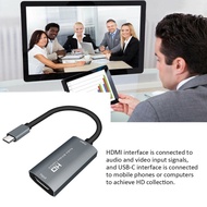 Video Capture Card Hdmi To Type C Support Full HD 1080p/60fps