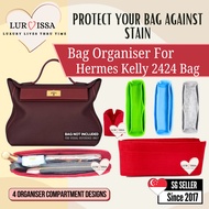 [𝐒𝐆][𝐋𝐮𝐫𝐯𝐢𝐬𝐬𝐚] Organiser For Hermes Kelly 2424 Bag | Bag Organizer Bag Insert Bag Organiser | Preven
