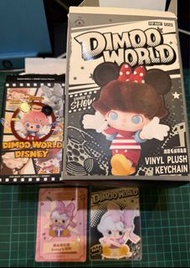 全新 一對出 Pop mart Dimoo world 迪士尼 Daisy’s gift 黛絲的禮物 毛絨公仔掛件 吊飾 匙扣 盲盒 new 未開袋 唐老鴨