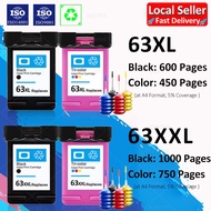 Compatible HP 63 HP63XL HP63XXL Ink Cartridge HP 63 Ink HP 63XL Black Ink for 1110 2130 2132 3630 36
