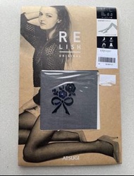 日本ATSUGI花黑絲襪