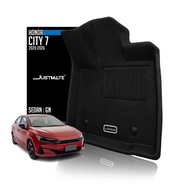 [JUSTMATE] HONDA Car Floor Mats CITY 7 :GN SEDAN 4 Doors 2020-2026 Can Be Used With Oil And e:HEV