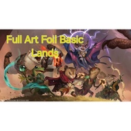 MTG Bloomburrow Full Art Basic Lands (Foil)