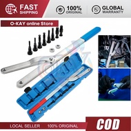 Bộ dụng cụ 11 chi tiết – Cờ lê tháo trục cam ròng rọc quạt ly hợp đa năng