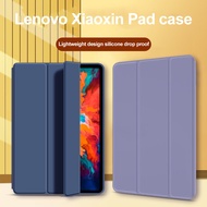 Tri-fold Case For Lenovo Tab M11 11 inch 2024 Pad 11 2024 M10 Plus 3rd 10.6 Xiaoxin 10.6 P11 Plus Pro 11.2 11 P11 Pro 11.5 12.7 PU Leather Silicone Soft Protective Tablet Cover