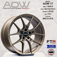 AOW 17  18x8.5JJ  5x112/114.3  ET 35  ( BR2 FLAT-S )