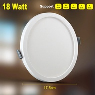 Lampu Downlight LED Panel Inbow 12W 18W / Lampu Panel LED Inbow Bulat