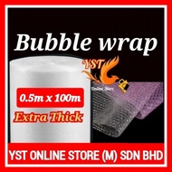 Yst Online Store Bubble Wrap 0.5m x 100m Single Layer Double Layer 泡泡纸 气泡膜