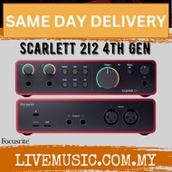 *SAME DAY DELIVERY* Focusrite Scarlett 2I2 / Scarlett Studio Pack ( 4th Generation )