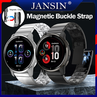 สาย Garmin Venu 4 45mm แม่เหล็ก สายนาฬิกาข้อมือสเตนเลส โลหะ garmin venu 3 2 นาฬิกาสมาร์ท สายนาฬิกา