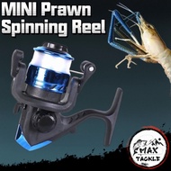 Spinning Fishing Reel FX200 Mesin Udang Pancing Prawn Fishing UL reel UDANG GALAH Mini Prawn Reel钓虾渔