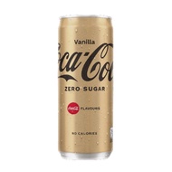 Coke Zero Sugar Vanilla Flavor Can 320ml