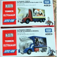 TOMICA Ultraman Truck UTC05 Z Original TYPE UTC06 Tina FLASH