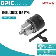 Merwin Drill Chuck Key Type & Drill Chuck Adaptor