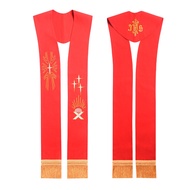 Clergy vestments Church Liturgical Catholic Stole Embroidery