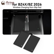 FLYTOP Silicone Car Wireless Charging Pad Anti-Slip Center Console Mat Interior Protector Fit For To