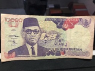 Uang kertas lama pecahan 10.000