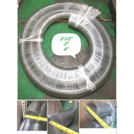 Spring Hose ( 2-1/2" to 4" ) 2-1/2" (63mm) / 3" (75mm) / 4" (100mm) Price Per MTR ( Steel Wire Hose 