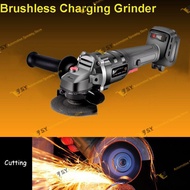 98Vf DCA Cordless Angle Grinder Rechargeable Battery Brushless Polisher Mechanical / Electric Grindi