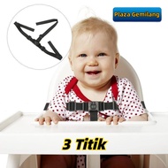3-Point Baby Seat Belt Baby Seat Belt/ Adjustable Baby Chair Seat Belt/ Baby Chair Stroller Belt