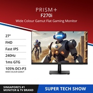 PRISM+ F270i | 27" Fast IPS 240Hz 1ms GTG Gaming Monitor [1920 x 1080]