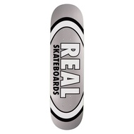 Real Classic Oval Grey 7.75" x 29.5" Skateboard Deck (7440724)