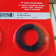 91204-K59-A11 Rear Axle Seal 34x52x7 Honda ADV, PCX, Stylo 160, Vario AHM ORIGINAL