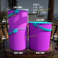 【好康免運】加厚塑料收納桶帶蓋可坐人洗澡凳幼兒園儲物桶大號釣魚桶洗車水桶
