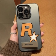 Mobile Phone Case With Stand For IPhone 15 11 13 12 14 16 17 Air Pro Max XR 7 8 R Stra Feather Yarn 