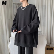 kaos lengan panjang pria kaos panjang Kain wafel kaos polos panjang kaos lengan panjang cowok kaos l