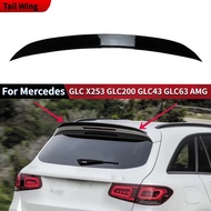 Car Tail Wing Fixed Wind Spoiler Rear Wing Modified Decoration Auto Accessories For Mercedes GLC X25