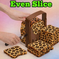 Foldable Bread Loaf Slicer (multi thickness) Toast Cutter Pemotong Roti Manual  Bread Slicer Cutter 