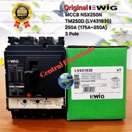 New MCCB EWIG Original NSX250N 250A (175-250A) High Quality.