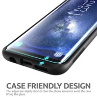 Samsung S8 S8 Plus S9 S9 Plus Note 9 8 Case Friendly 3D Curved Tempered Glass