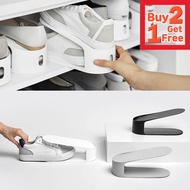 Shoe Slot Organizer Stacker Buy 2Get 1Free Shoe Rack Space Savers Organizers SYSMAX KOREA