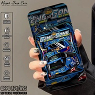 Softcase Oppo A74 / A95 4G - Case Hp Oppo A95 / A74 4G Motif BUS TELOLET - Silicone Hp Oppo A95 - Ca