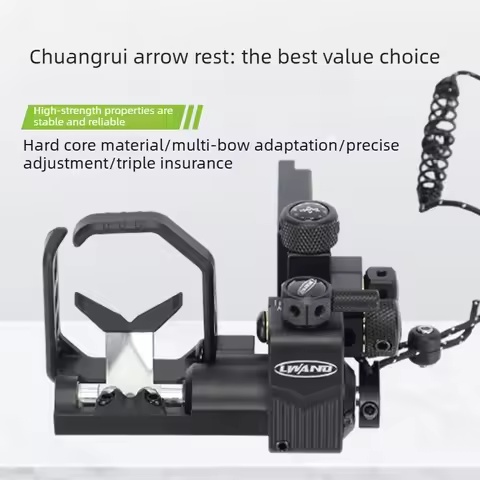 4 Way Adjustable Drop Away Arrow Rest Compound Bow Fall Arrow Rest Full Containment Archery Shooting