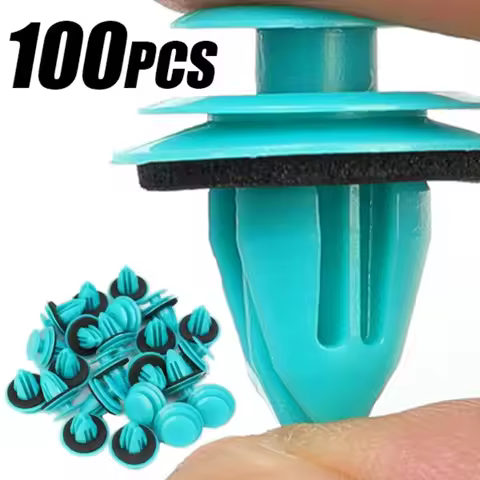 Car Door Panel Clip with Seal Ring Fastener Rivet Bumper Clip Retainer for BMW E34 E36 E38 E39 E46 M