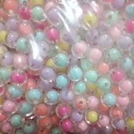 ROUND BEAD FILLED WITH MIXED COLORS FOR 1 POUND