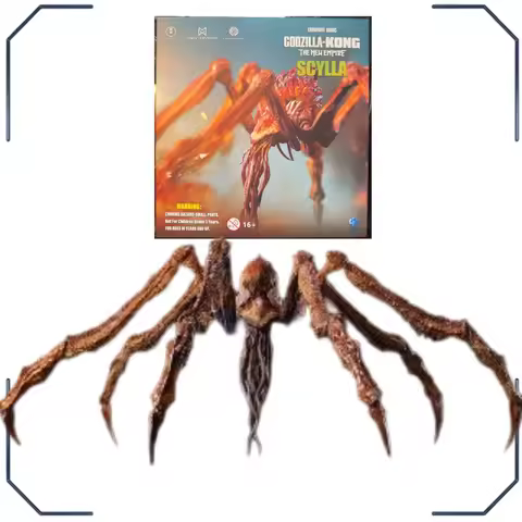 HIYA EXQUISITE BASIC Scylla Action Figures Godzilla X Kong The New Empire Anime Monster Model Toys f