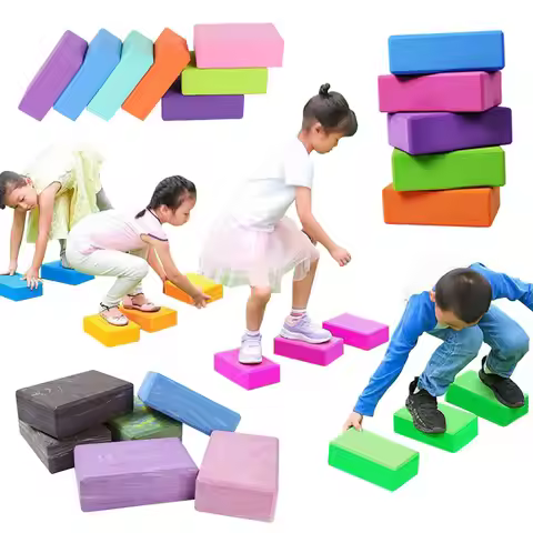 Montessori Balance Stone Sensory Toys Parish Sensory Integration Training Outdoor Sports Play Activi